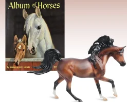 Album of Horses Book & Arabian Horse Gift Set