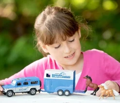 Breyer Farms™ Land Rover® and Tag-A-Long Horse Trailer