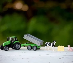 Breyer Farms™ Tractor and Tag-A-Long Wagon