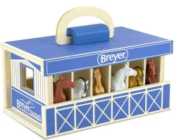 Breyer Farms™ Wood Carry Stable