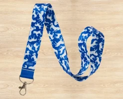 Lanyard | Blue with White Horses