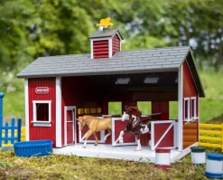 Stablemates Red Stable Set with Two Horses