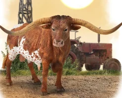 Texas Longhorn Bull