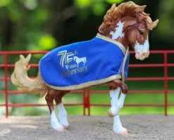 75th Anniversary Horse Blanket - Blue
