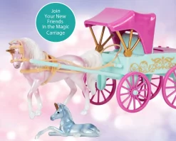 Unicorn Magic Carriage & Foal Playset
