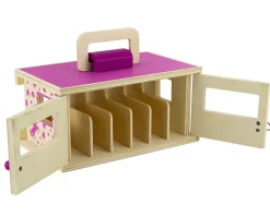 Unicorn Magic Wood Carry Stable with 6 Unicorns